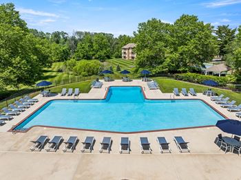 Full access to amenities at new kent apartments: clubhouse, pool, gym, sport court, playground and more!